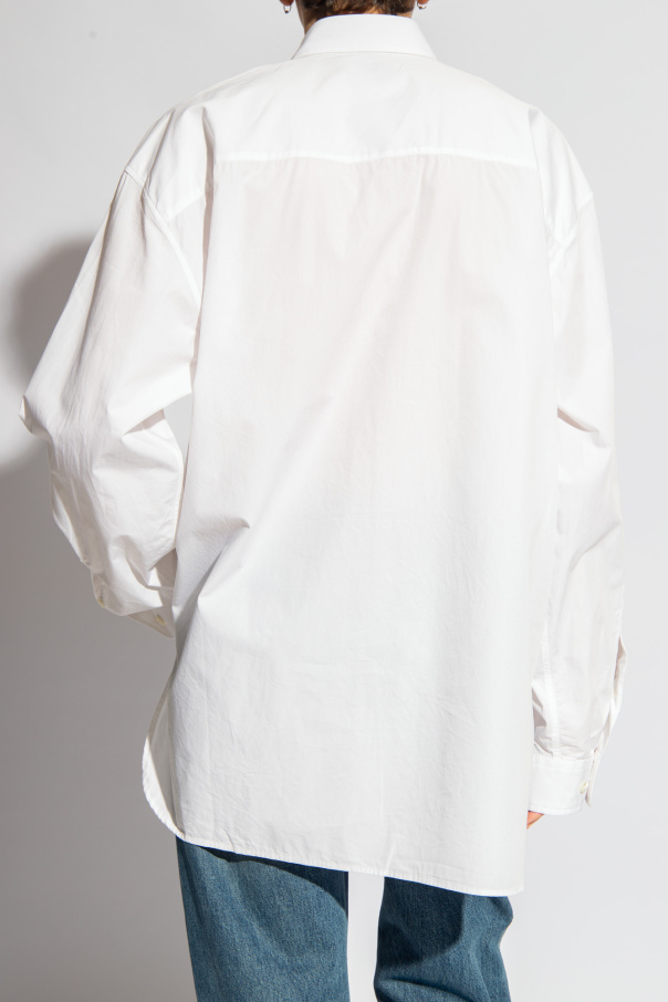 送料関税込【Dries Van Noten】カミーユシャツ SchaferandweinerShops KR - White Oversize shirt Dries Van